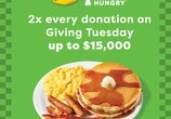 Denny's x No Kid Hungry x Giving Tuesday