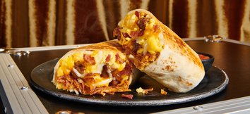 Denny's burrito