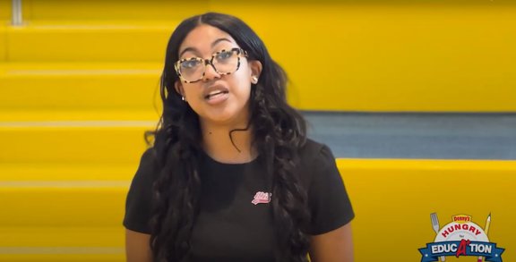 Denny's Hungry for Education winner Jayla Thornton