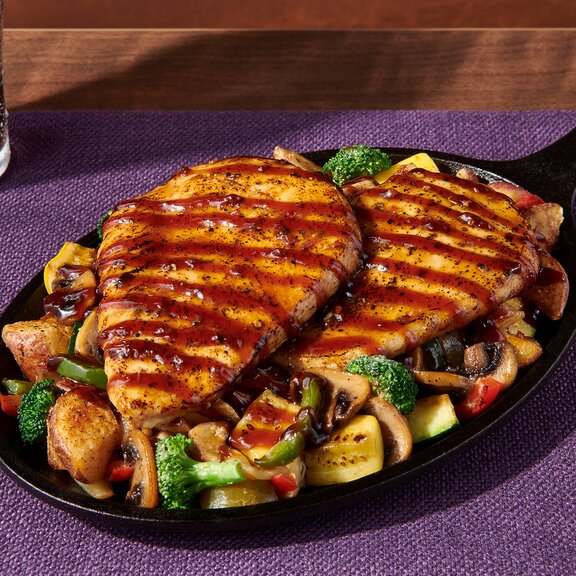 Denny's Bourbon Chicken Skillet